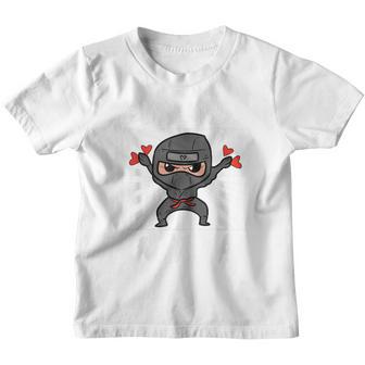 Kindness Ninja Funny Unity Day Orange Anti Bullying Kids V2 Youth T-shirt - Thegiftio UK