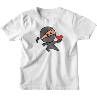 Kindness Ninja Funny Unity Day Orange Anti Bullying Kids V3 Youth T-shirt - Thegiftio UK