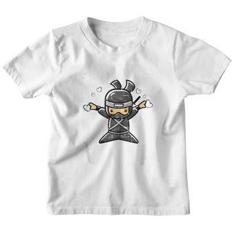 Kindness Ninja Funny Unity Day Orange Anti Bullying Kids Youth T-shirt - Thegiftio UK