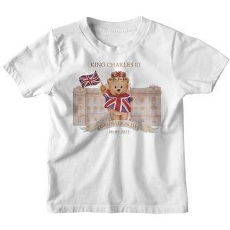 King Charles Lll Coronation Day Family Matching Toddler Kids Youth T-shirt | Mazezy