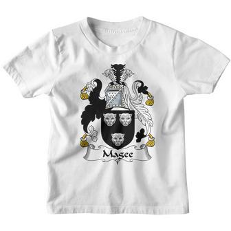 Magee Coat Of Arms Irish Family Crests Youth T-shirt - Thegiftio UK