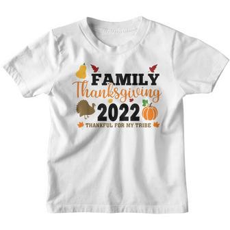 Matching Thanksgiving Family 2022 Turkey Day Mom Dad Kids V7 Youth T-shirt - Thegiftio UK
