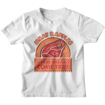 Meat Raffle Where Dreams Come True Vintage Minnesota Youth T-shirt - Thegiftio UK