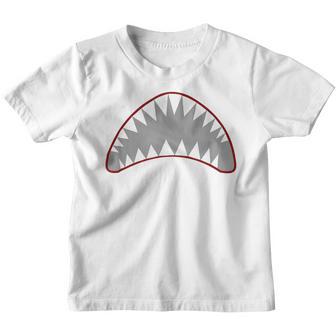 Mens Shark Boy Shark Jaw Youth T-shirt - Thegiftio UK
