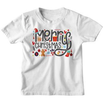 Merry Christmas Decoration Decor Family Xmas Kids Adults Youth T-shirt - Thegiftio UK