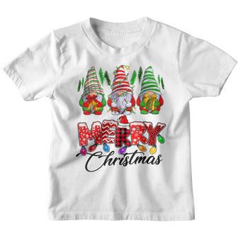 Merry Christmas Gnomes Xmas Matching Family Gnome Boys Girls V2 Youth T-shirt - Thegiftio UK
