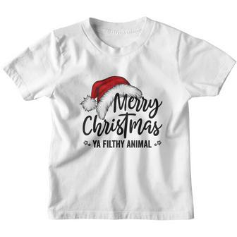 Merry Christmas Ya Filthy Animals Funny Christmas V2 Youth T-shirt - Monsterry DE