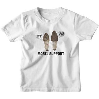 Morel Mushroom Morel Support Shirt Funny Mushroom Lover Gift Youth T-shirt - Thegiftio UK