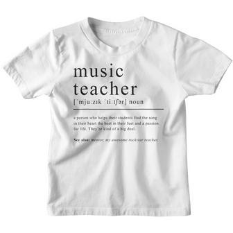 Music Teacher Team Teacher Back To School Youth T-shirt | Seseable CA