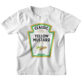 Mustard Ketchup Halloween 2022 Costume Matching Couple Mayo V4 Youth T-shirt - Thegiftio UK