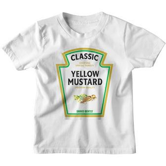 Mustard Ketchup Halloween 2022 Costume Matching Couple Mayo V6 Youth T-shirt - Thegiftio UK