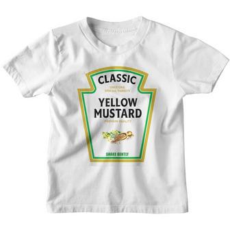 Mustard Ketchup Halloween 2022 Costume Matching Couple Mayo V7 Youth T-shirt - Thegiftio UK