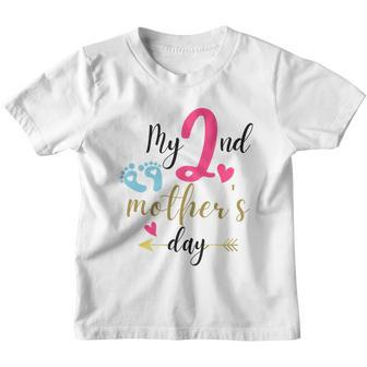 My Second Mothers Day Youth T-shirt - Monsterry