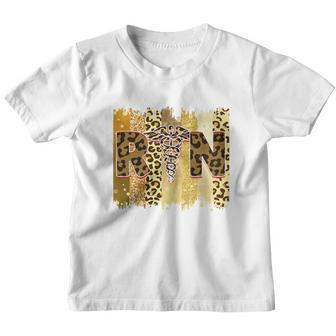 Nurses Day Leopard Design Details Best Gift 2022 Youth T-shirt - Thegiftio UK