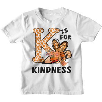 Orange No Bullying Kindness Unity Day Teachers Kids Youth T-shirt - Thegiftio UK