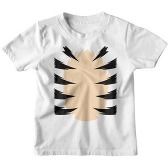 Orange Tiger Costume For Kids Diy Halloween Costume Youth T-shirt | Mazezy