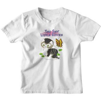 Out Of Print Little Golden Books The Shy Little Kitten Youth T-shirt - Thegiftio UK