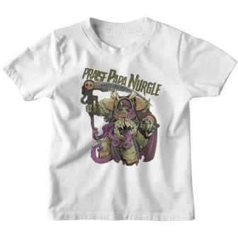 Papa Nurgle Death Guard Dad Birthday Gifts Youth T-shirt - Thegiftio UK