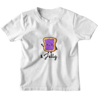 Peanut Butter And Jelly Costumes For Adults Funny Food Fancy Youth T-shirt - Thegiftio UK