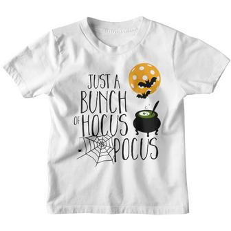Pickleball Halloween | Just A Bunch Of Hocus Pocus Youth T-shirt - Thegiftio UK