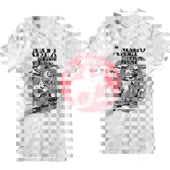 Retro Country Music Amarillo By Morning Western Cowboy Gift Youth T-shirt | Mazezy