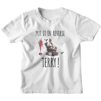 Reverse Terry Put It In Back It Up Terry Youth T-shirt - Thegiftio UK