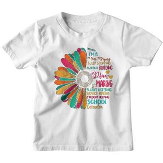 School Counselor National School Counseling Week Teacher Youth T-shirt - Thegiftio UK