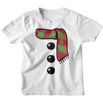 Snowman Costume Christmas Gift Santa Claus Kids Youth T-shirt - Thegiftio UK