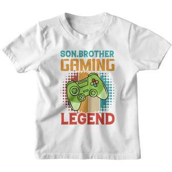 Son Brother Gaming Legend T Youth T-shirt - Monsterry UK