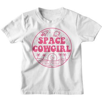 Space Cowgirls Bachelorette Party Rodeo Western Aesthetic Youth T-shirt - Thegiftio UK