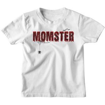 Spooky Momster Matching Momster Halloween Women Youth T-shirt - Thegiftio UK