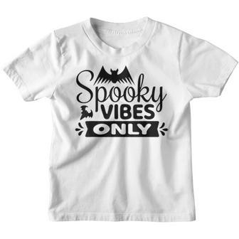 Spooky Vibes Only Halloween V2 Youth T-shirt - Thegiftio UK