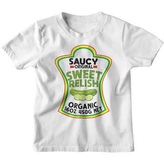 Sweet Relish Diy Halloween Costume Condiment Green Pickle V10 Youth T-shirt - Thegiftio UK