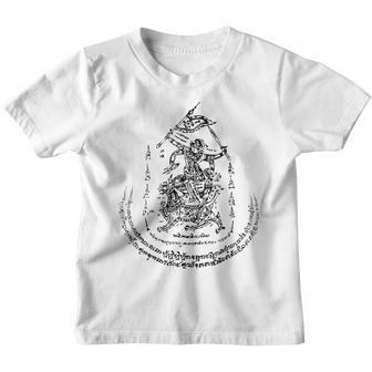 Thai Design Thailand Fashion Magical Thai Tattoos Sak Yant Youth T-shirt - Thegiftio UK