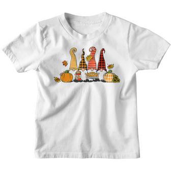 Thanksgiving Cute Gnome Pumpkin Appreciation Gifts For Women Youth T-shirt - Thegiftio UK