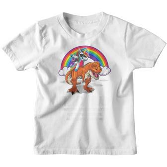 Unicorn Dinosaur Bullying Orange Anti Bullying Unity Day Kid Youth T-shirt - Thegiftio UK