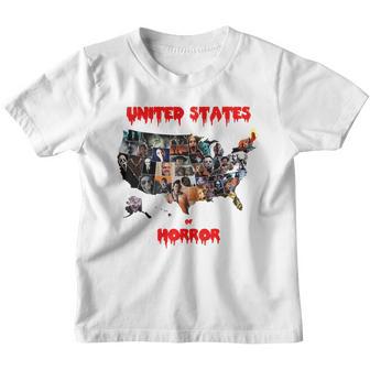 United States Of Horror Youth T-shirt - Thegiftio UK