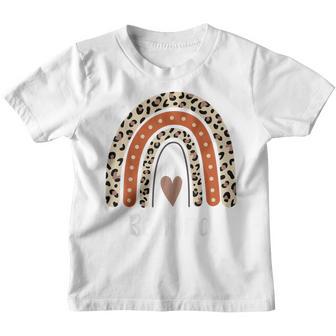 Unity Day Orange Anti Bullying Leopard Raibow Be Kind V2 Youth T-shirt - Thegiftio UK