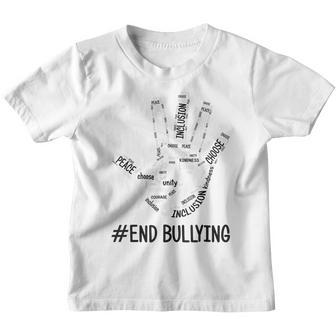 Unity Day Orange Kids 2022 Anti Bullying Love Sign Language V5 Youth T-shirt - Thegiftio UK