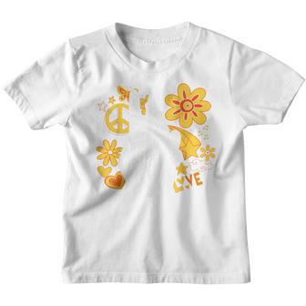 Unity Day Orange Peace Love Hope Kindness End Bullying Retro Youth T-shirt - Thegiftio UK
