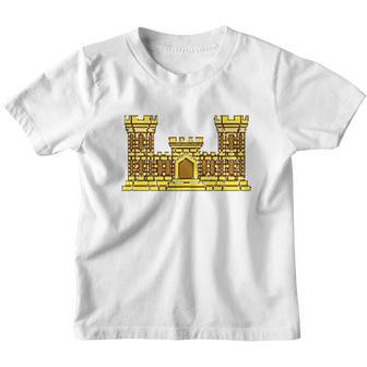 Us Army Branch Corps Of Engineers Youth T-shirt - Thegiftio UK