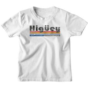 Vintage 1980S Style Higuey Dominican Republic Youth T-shirt - Thegiftio UK