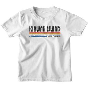 Vintage Retro 70S 80S Kiawah Island Youth T-shirt - Thegiftio UK
