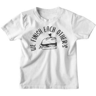 We Finish Each Others Sandwiches Matching Couples Lover Youth T-shirt - Thegiftio UK