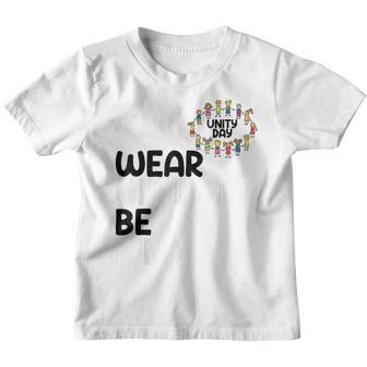 Wear Orange Be Kind Cute Anti Bullying Unity Day Kids Youth T-shirt - Thegiftio UK