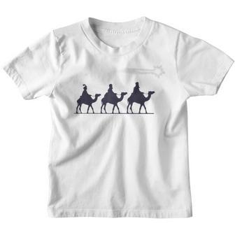 Wise Men Nativity Christmas Christian Gift Women Boy Girl Youth T-shirt - Thegiftio UK