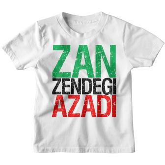 Woman Life Freedom Iran Zan Zendegi Azadi Persian V4 Youth T-shirt - Thegiftio UK