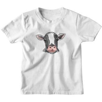 Womens Cool Cows For Women Girls Funny Cow Farmer Farm V4 Youth T-shirt - Thegiftio UK