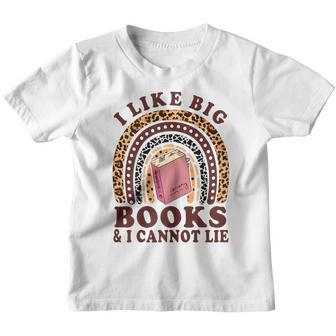 Womens Teacher- I Like Big Books & I Cannot Lie Funny Reading Youth T-shirt - Thegiftio UK