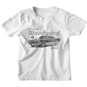 Woodward Cruise Sketch 2022 Youth T-shirt - Monsterry DE